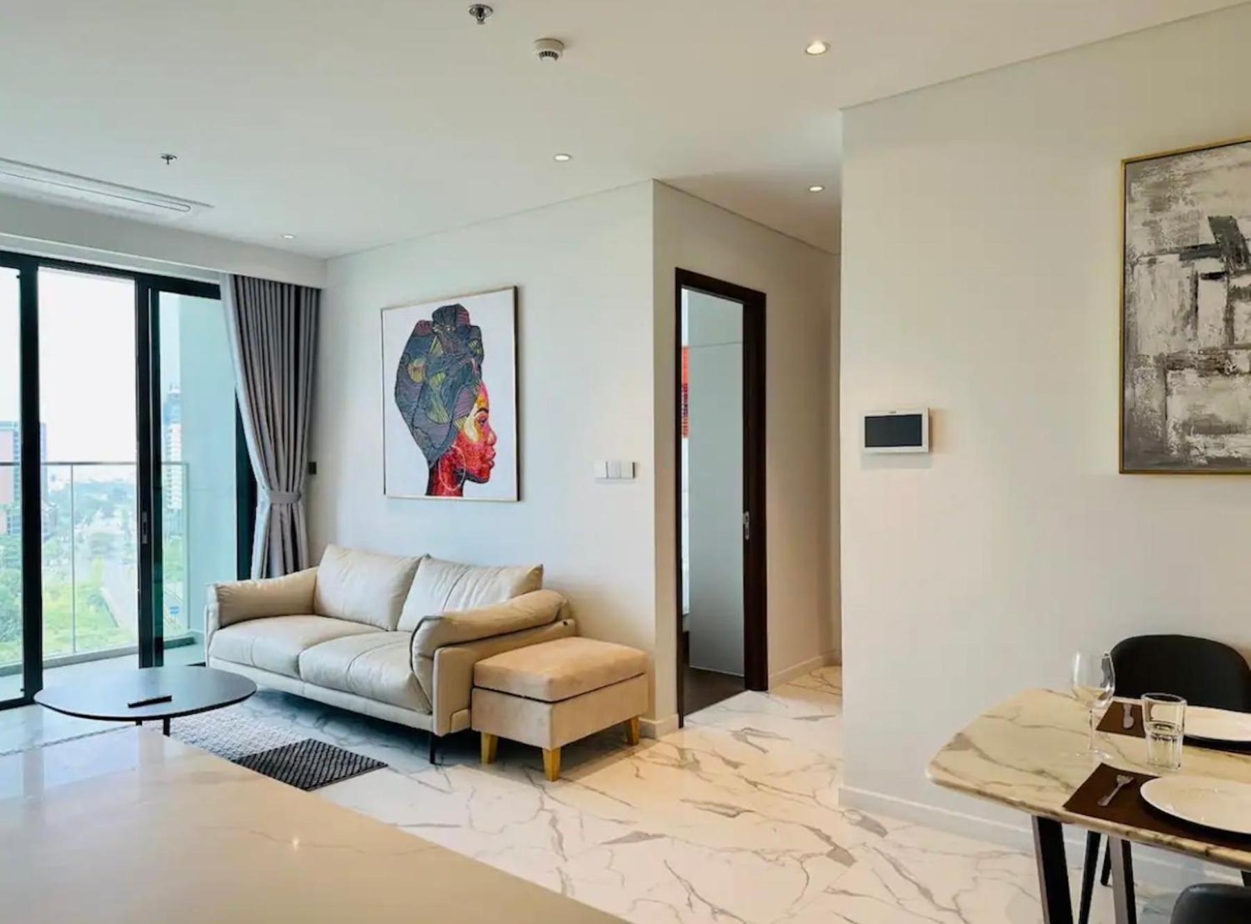 The Crest-Central Saigon Riverside -Free Pool-Gym-Sauna Room-Yoga Room Cidade de Ho Chi Minh Exterior foto