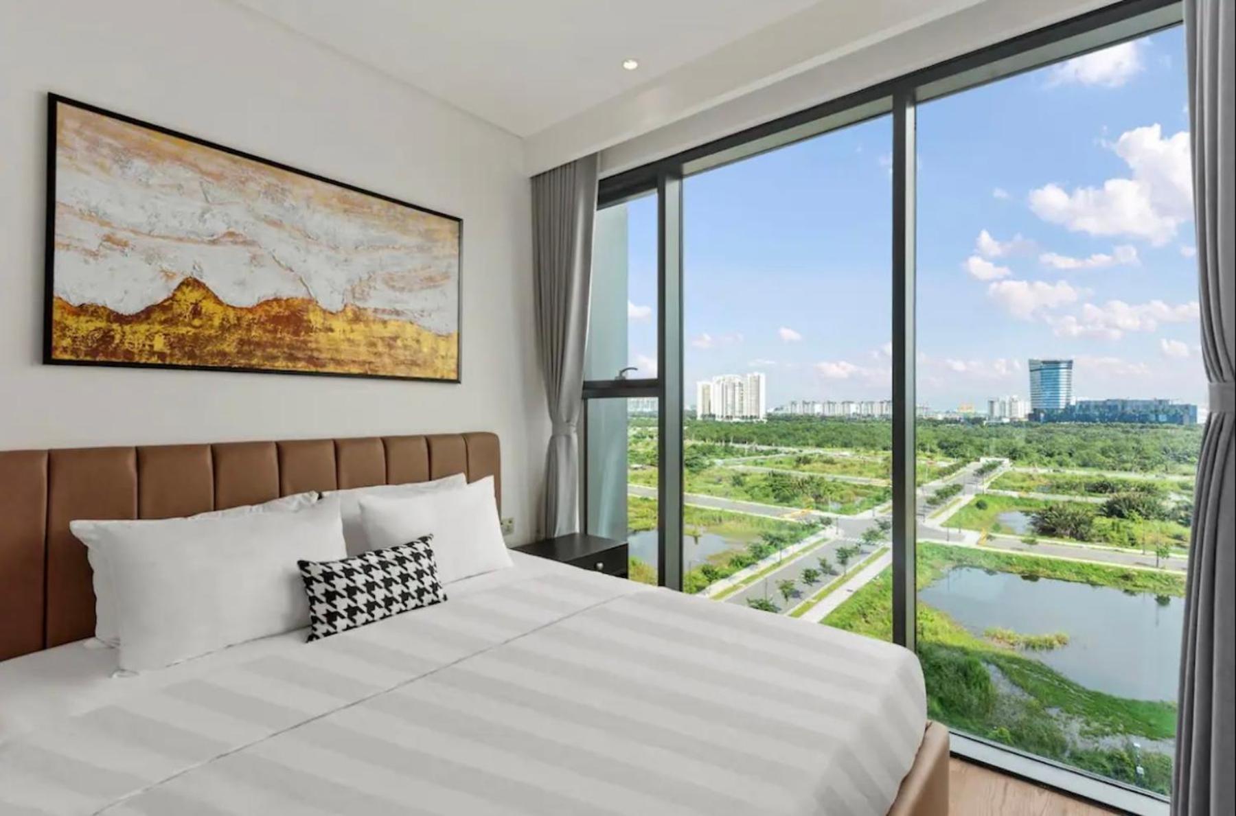The Crest-Central Saigon Riverside -Free Pool-Gym-Sauna Room-Yoga Room Cidade de Ho Chi Minh Exterior foto